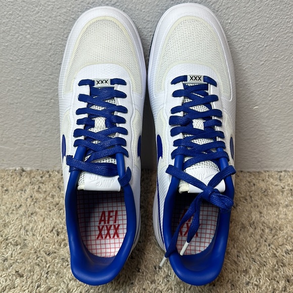 Nike Force 1 Low Lunar Fuse NRG White/Game Royal sz 13 - Picture 12 of 12